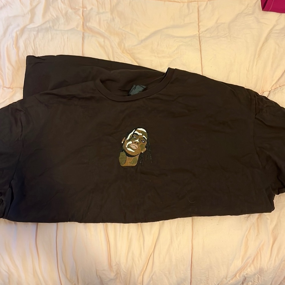 Xl travis scott embroidered tshirt